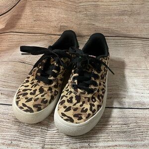 Adidas Leopard Print Kids Shoes, size 13.5
